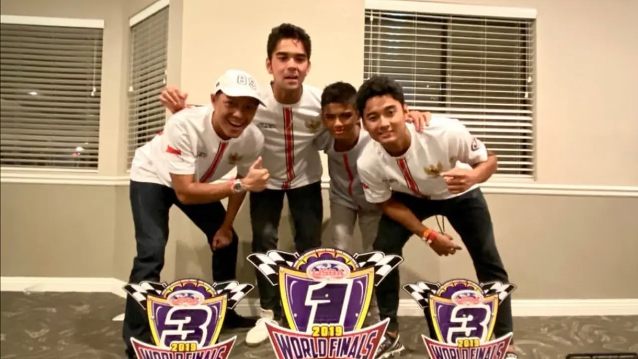Aero Sutan Aswar Jadi Juara Dunia Jetski 2019