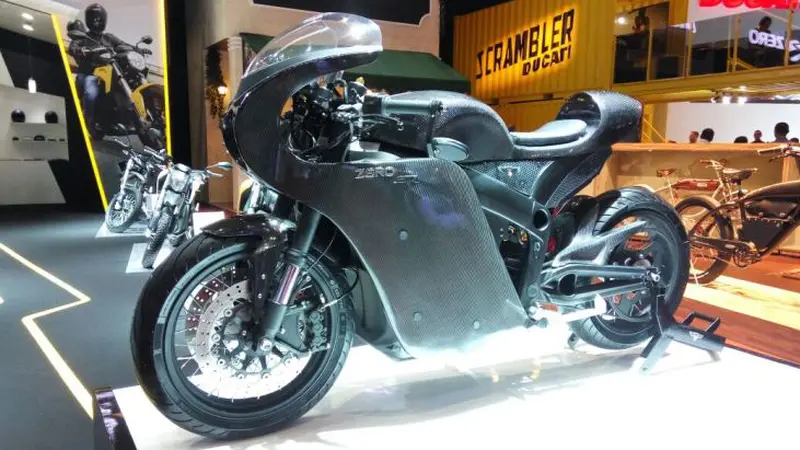 Cafe Racer Listrik Tampil Nyentrik