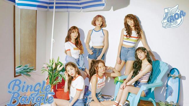 AOA pada 2018 (FNC Entertainment via Soompi)