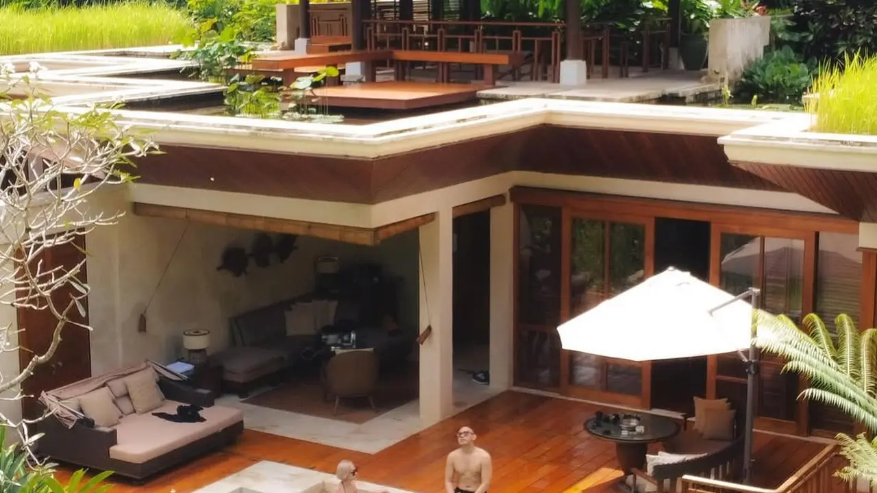 Suasana villa tempat berlibur BCL dan Tiko (Instagram/@itsmebcl)