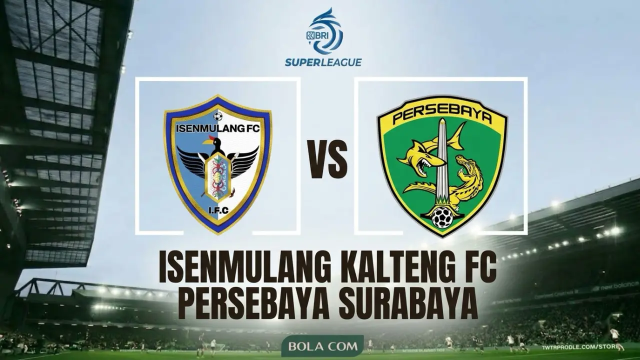Ilustrasi Isenmulang FC Vs Persebaya Surabaya