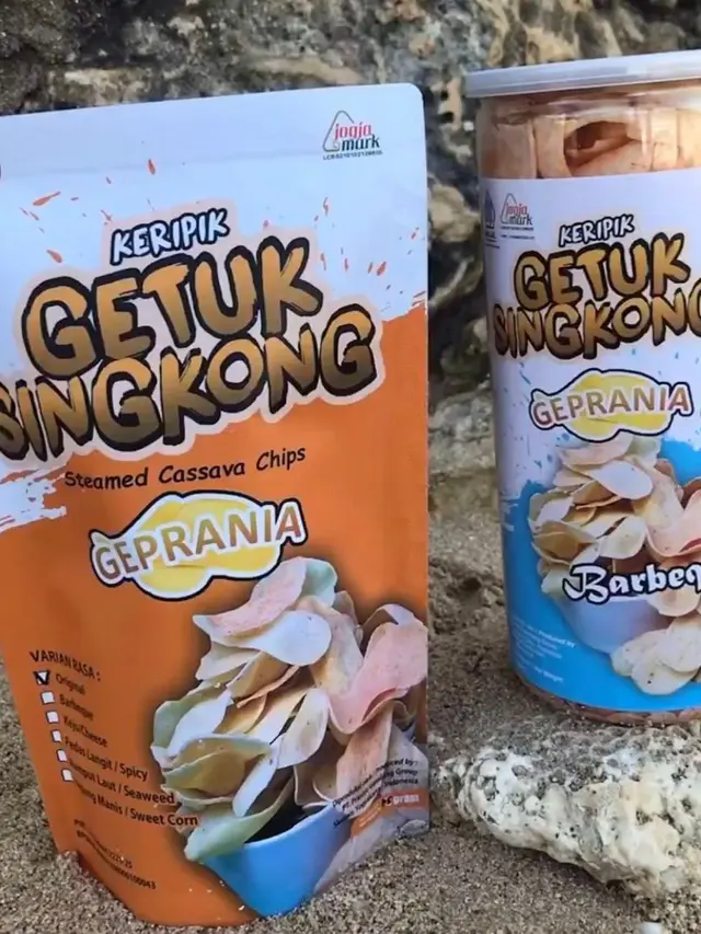 Geprania, oleh-oleh getuk singkong dalam bentuk keripik