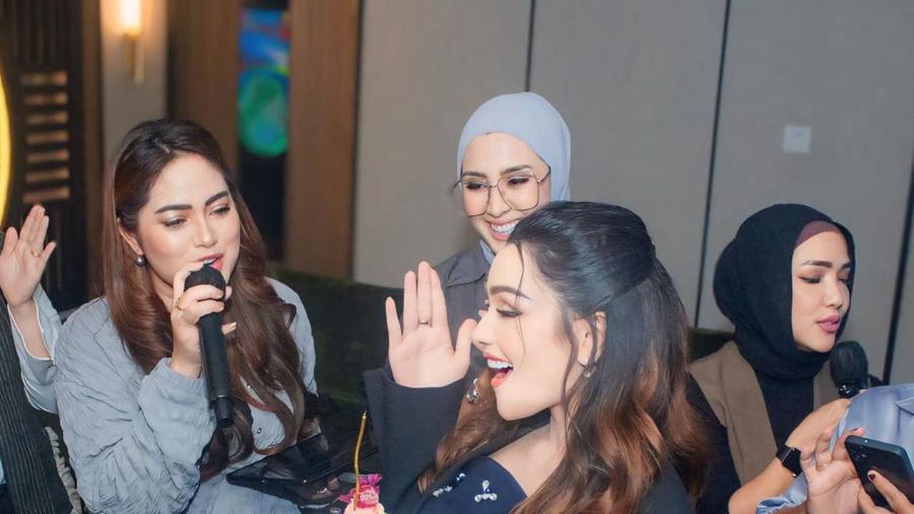 8 Potret Pesta Ulang Tahun Nurah Syahfirah Istri Tengku Rafly, Secantik Barbie