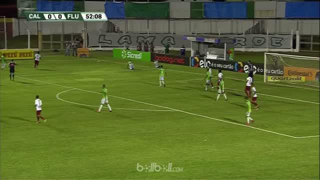 Juara Copa do Brasil 2007 Fluminense mengawali kiprah mereka untuk mempertahankan gelar juara dengan menang 1-0 di kandang Caldens...