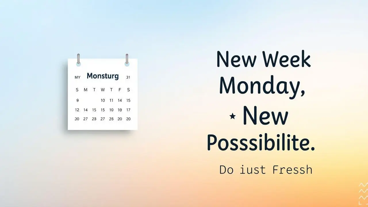 New Week Quotes