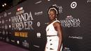 Lupita Nyong'o berpose saat menghadiri pemutaran perdana film Black Panther: Wakanda Forever" di Dolby Theatre di Los Angeles pada Rabu, 26 Oktober 2022. Di bawah bimbingan ahli stylist Micaela Erlanger, aktris ini tampil memukau dalam balutan perhiasan berlian buatan Balmain dan De Beers. (Jesse Grant/Getty Images for Disney/AFP)