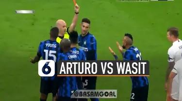 Ada kejadian menarik ketika pertandingan liga champion mempertemukan Inter Milan Vs Real Madrid. Ketika Arturo Vidal mendapatkan kartu merah dalam waktu yang sangat singkat.