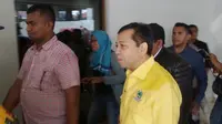 Ketua Umum Partai Golkar Setya Novanto menghadiri rapat pleno di Kantor DPP (Liputan6.com/ Devira Prastiwi)