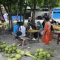 Warga mulai beraktivitas kembali setelah gempa dan tsunami mengguncang Sulteng. (Istimewa)