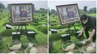 Rina Gunawan dimakamkan di TPU Tanah Kusir pada Rabu (3/3/2021). (Sumber: KapanLagi)