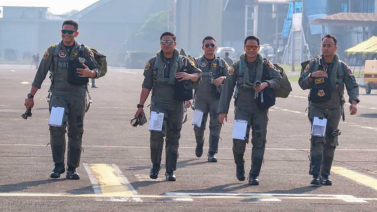 FOTO: Demo Udara HUT ke-80 TNI Sukses, Pangkoopsudnas Apresiasi Profesionalisme Personel