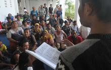 FOTO: Suasana Kampung Susun Bayam Usai Ricuh, Warga Digeruduk Sekuriti JakPro dan Diperintahkan Angkat Kaki