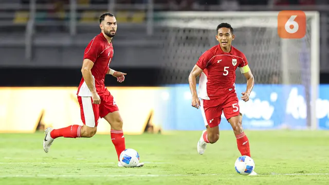 Foto: Aksi Duet Bek Tangguh Persija di Lini Pertahanan Timnas Indonesia, Gawang Skuad Garuda Tak Tersentuh Gol