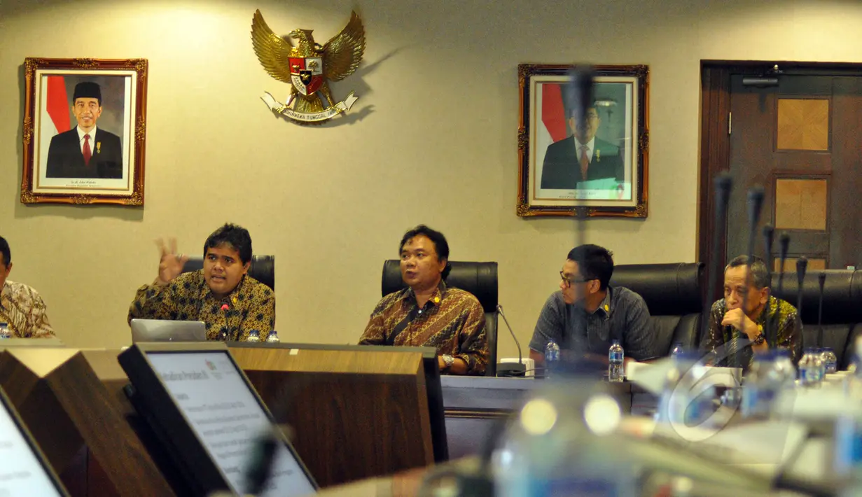 Suasana media briefing Konferensi Asia Afrika (KAA) di Kantor Staf Kepresidenan, Jakarta, Jumat (20/3/). Gelaran Konferensi Tingkat Tinggi Asia Afrika akan dilaksanakan pada 19-24 April 2015 mendatang di Jakarta dan Bandung. (Liputan6.com/Faizal Fanani)