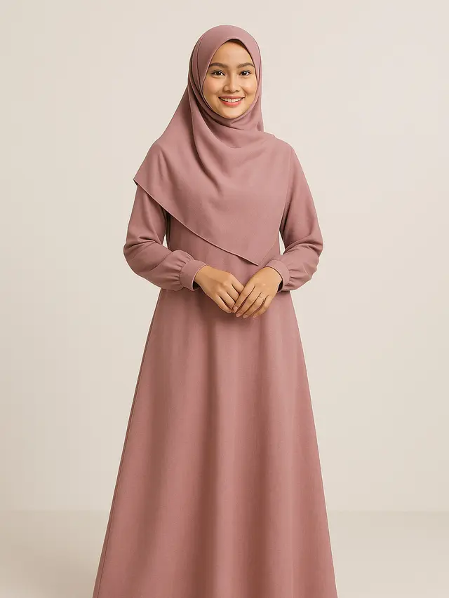 Model Gamis Syar'i yang Lebar tapi Nyaman (Foto: ChatGPT)