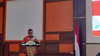 Doktor Ilmu Pertahanan Dr.Hasto Kristiyanto. (Liputan6.com/Putu Merta Surya Putra)