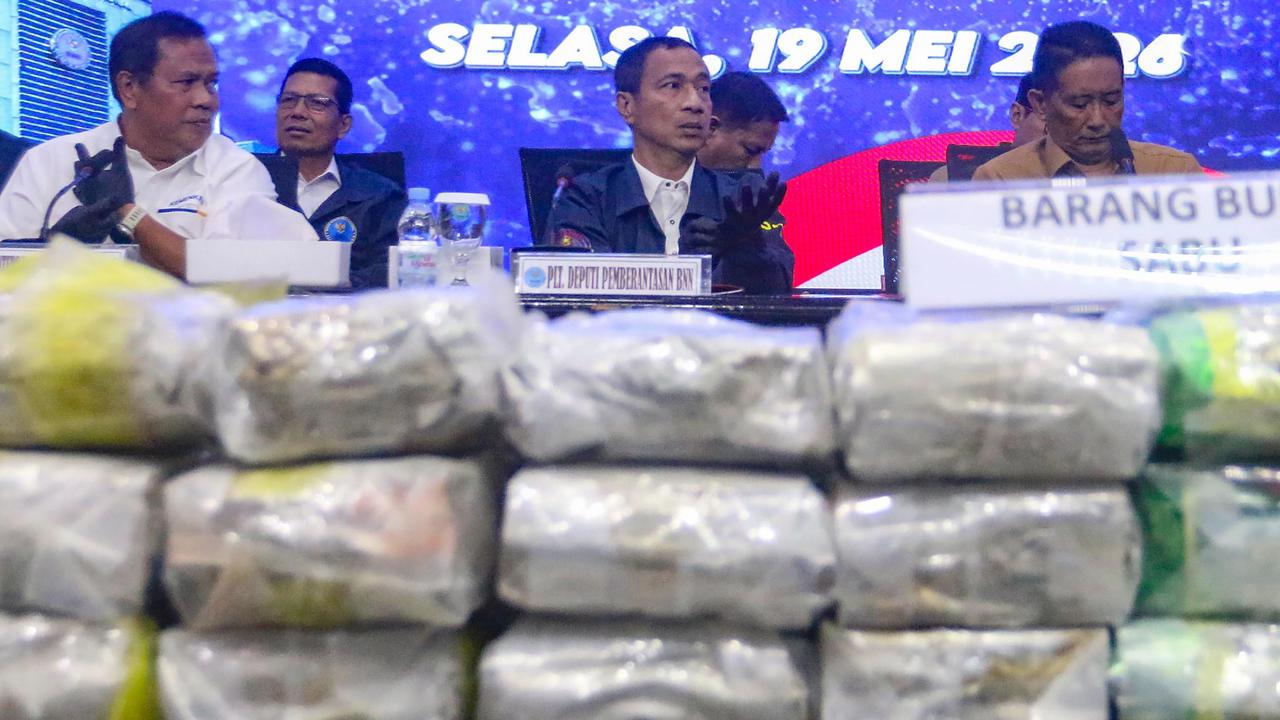 FOTO: Operasi Saber Bersinar Ungkap 715 Kasus Narkotika