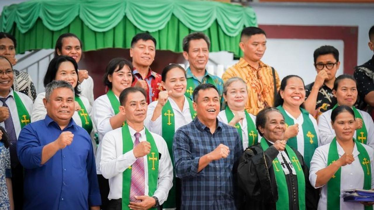 Pangdam Cenderawasih Perkuat Kebersamaan Lewat Safari Ibadah, Jaga Persatuan di Papua