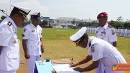 Komandan Kolatarmatim Kukuhkan Dua Jabatan Strategis