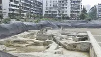Kuil Fugan yang telah hilang selama 1.000 tahun ditemukan di China (Xinhua)