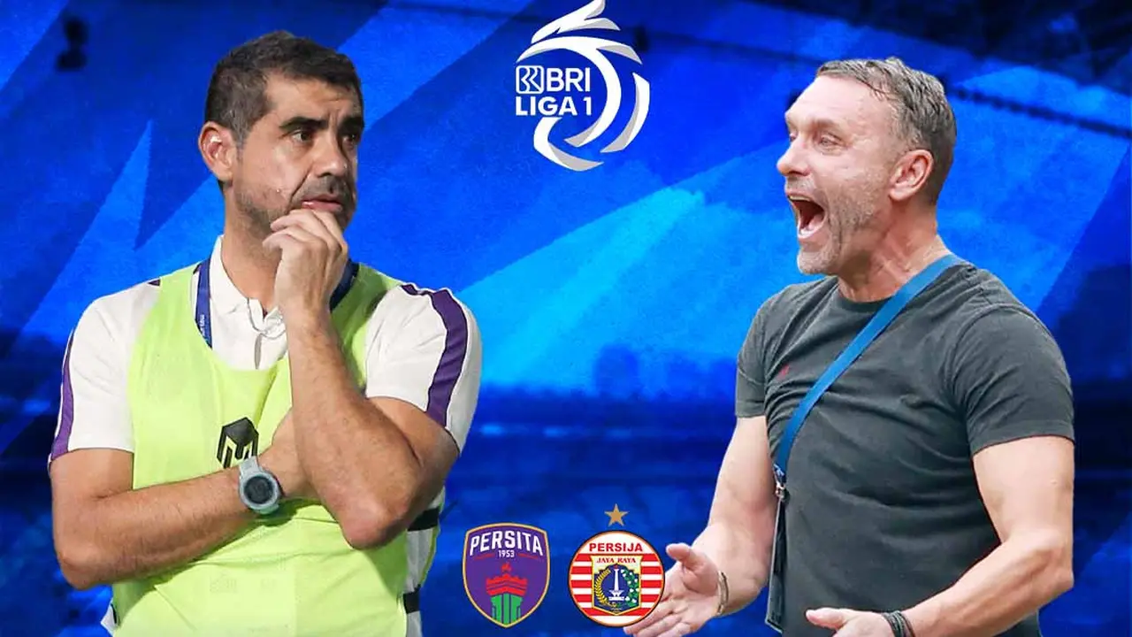 BRI Liga 1- Duel Pelatih - Persita Tangerang Vs Persija Jakarta