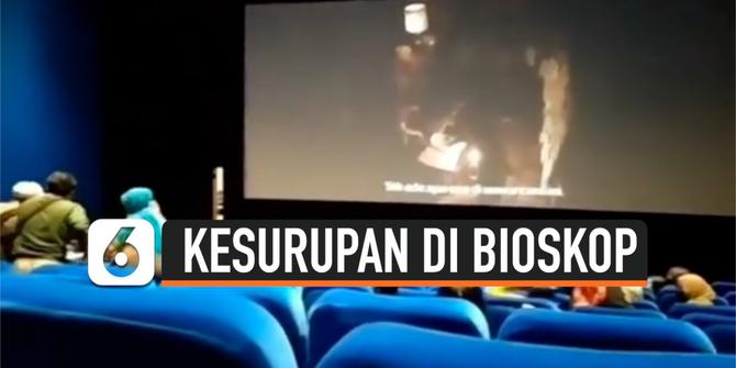 VIDEO: Detik-Detik Penonton Kesurupan saat Nonton Film Horor di Bioskop