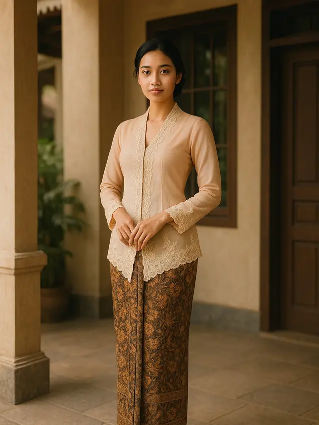 Model Kebaya Jaman Dulu yang Bagus Non Hijab