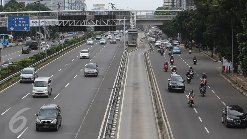 20161212-Libur Maulid Nabi, Jalanan Jakarta Bebas Macet-Jakarta