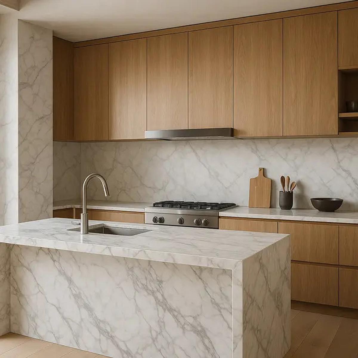 7 Tren Desain Dapur 2025, Perpaduan Modern dan Sentuhan Alami