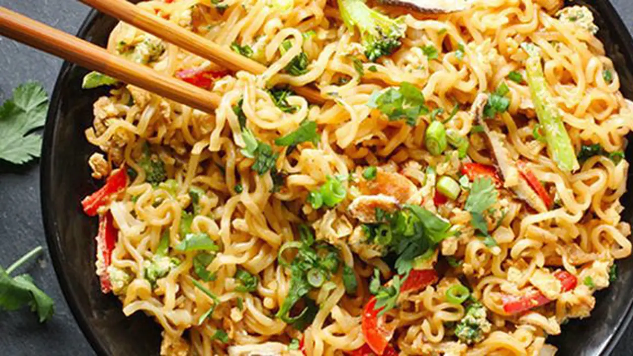 Mie goreng ayam cincang/copyright SoupAddict.com
