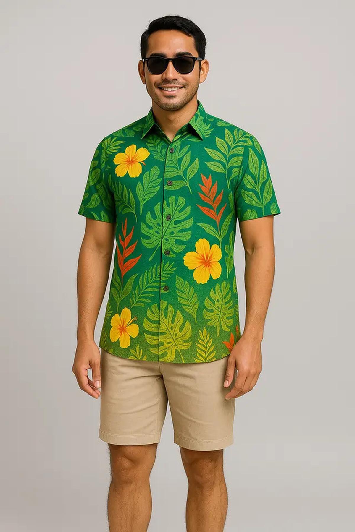 7 Model Batik Slimfit Pria Lengan Pendek Terbaru 2025, Cocok untuk ke Kantor hingga Acara Resmi