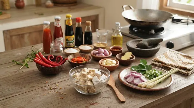 Bahan-Bahan Tempe Saus Padang ala Rumahan