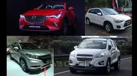 Mazda CX-3 menjadi lawan Mitsubishi Outlander, Honda HR-V dan Chevrolet Trax (Oto.com)