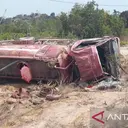 Mobil Damkar Kecelakaan Saat Misi Padamkan Kebakaran Hutan