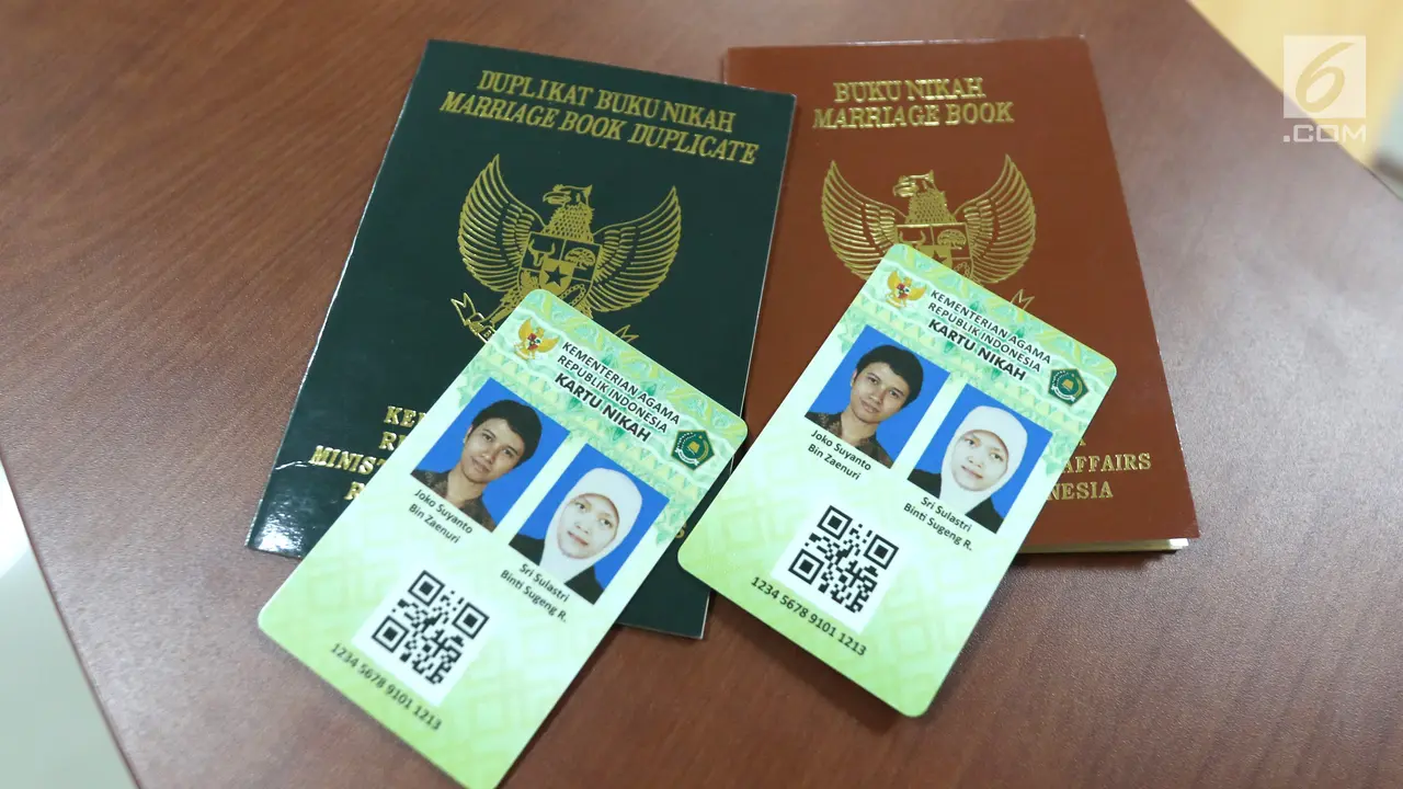 Setipis Kartu ATM Begini Penampakan Kartu Nikah