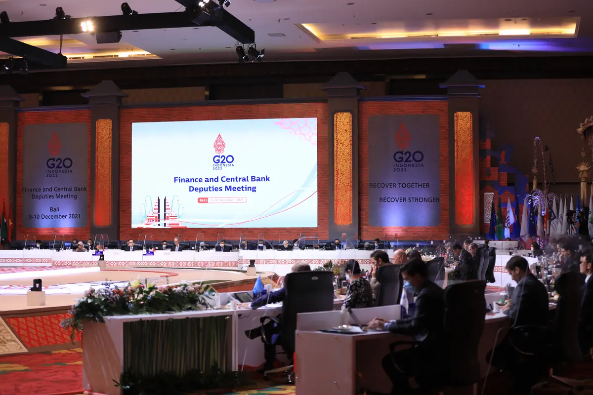 Finance and Central Bank Deputies Meeting (FCBD) menjadi rangkaian acara Forum G20 di Bali