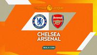 Link Live Streaming Liga Inggris: Chelsea Vs Arsenal