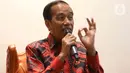 <p>Dalam kesempatan itu, Jokowi membeberkan alasan dirinya cawe-cawe menjelang pemilu 2024. (Liputan6.com/Herman Zakharia)</p>