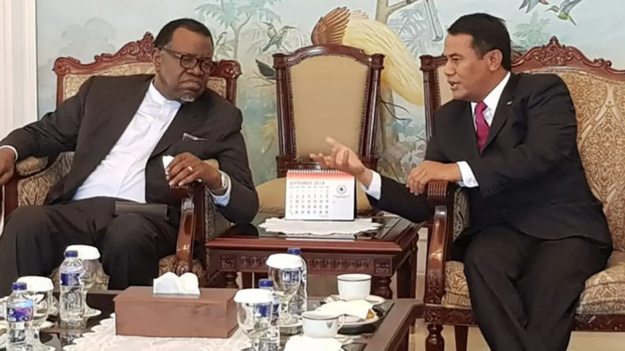 Presiden Namibia Apresiasi Indonesia yang Mampu Swasembada Beras dan Ekspor Jagung