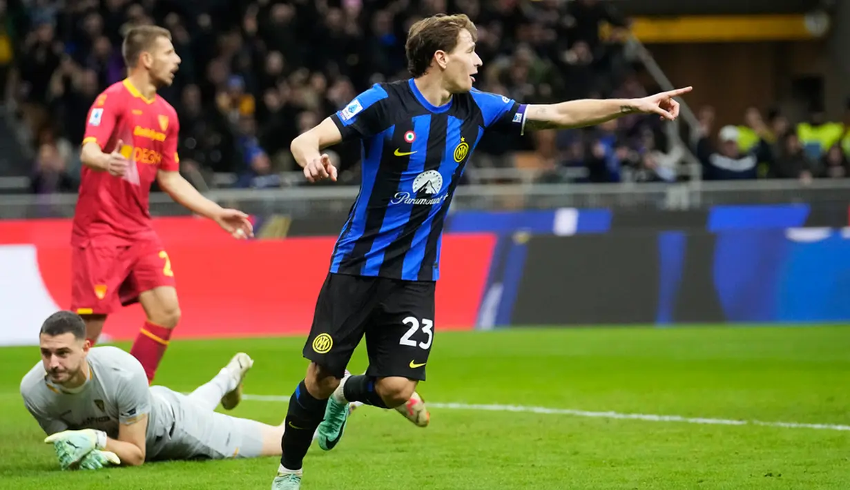 Berikutnya, Inter Milan akan main tandang. Inter akan berkunjung ke markas Genoa pada 30 Desember 2023. (AP Photo/Luca Bruno)