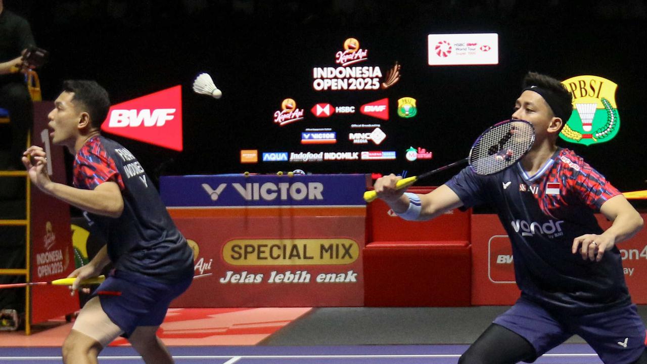 Fajar/Rian lolos semifinal Indonesia Open 2025