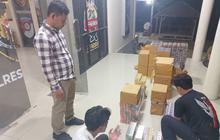 Penggerebekan Penimbunan Rokok Ilegal di Mesuji, Polisi Sita Ratusan Ribu Batang