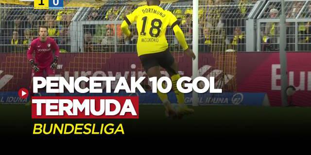 VIDEO: Pemain Borussia Dortmund, Youssoufa Moukoko Cetak Rekor Baru di Bundesliga