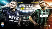  Inter Milan vs Sassuolo (Liputan6.com/Abdillah)