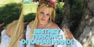 Britney Spears Terkunci di Kamar Mandi, Sang Pacar Tidur Pulas