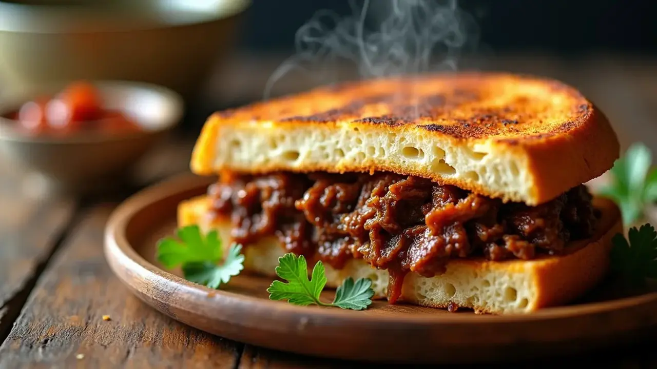 Resep Toast Rendang