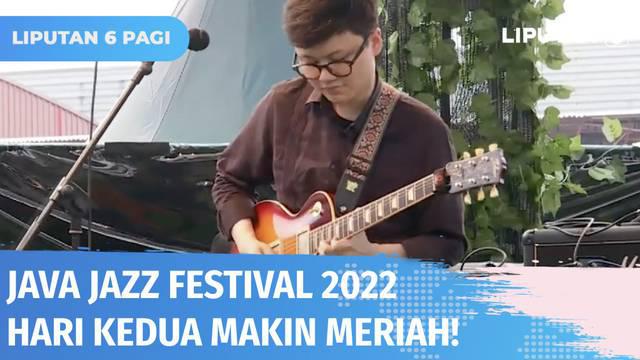 Hari kedua perhelatan Java Jazz Festival 2022 semakin meriah dengan penampilan sejumlah musisi jazz dalam negeri maupun mancanegara. Salah satunya adalah Daniel Dyonisius dkk yang berhasil memukau para penikmat jazz. Daniel mengaku senang karena sebe...
