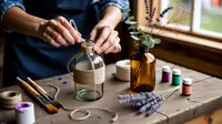 Cara Membuat Botol Kaca DIY Jadi Dekorasi Cantik, Panduan Lengkap untuk Pemula