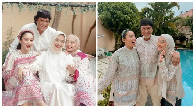 Chiki Fawzi ungkap momen lebaran perdana tanpa bunda dalam 6 potret, kehadiran Marissa Haque terasa