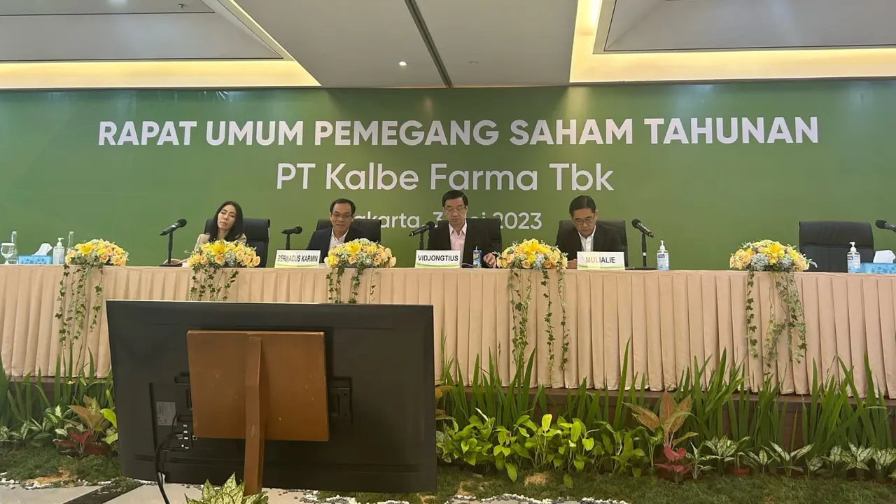RUPST PT Kalbe Farma Tbk (KLBF), Rabu (3/5/2023). (Foto: Liputan6.com/Elga N)